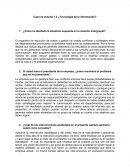Caso de estudio 7.2 ¿Tecnología de la información?