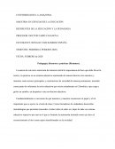 PEDAGOGIA DISCURSOS Y PRACTICAS