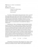 Keynes y los “clásicos”; una interpretación