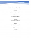 Investigación Lenguajes de Programacion