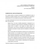 ELEMENTOS DEL COSTO DE PRODUCCION