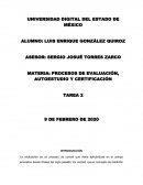 PROCESOS DE EVALUACIÓN, AUTOESTUDIO Y CERTIFICACIÓN