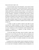 Ensayo sobre brujería, religión y mito
