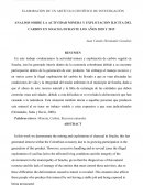 ANALISIS SOBRE LA ACTIVIDAD MINERA Y EXPLOTACION ILICITA DEL CARBON EN SOACHA DURANTE LOS AÑOS 2018 Y 2019