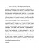 CONTEXTO ACTUAL DE LA EDUCACIÓN EN ENFERMERÍA