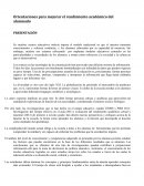 Orientaciones para mejorar el rendimiento académico del alumnado