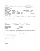 Desarrollo	Costo Variable