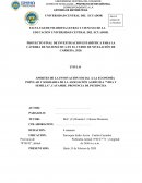 APORTES DE LA INNOVACIÓN SOCIAL A LA ECONOMÍA POPULAR Y SOLIDARIA DE LA ASOCIACIÓN AGRÍCOLA “VIDA Y SEMILLA