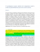 El cuantilograma cruzado: medición de la dependencia cuantil y prueba de predictibilidad direccional entre series de tiempo