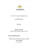 Trabajo de campo. Contabilidad general