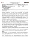 INFORME INTERDICIPLINARIO