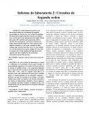 Análisis experimental de circuitos de primer y segundo orden en la práctica de ingeniería
