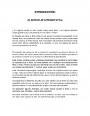 El sentido de aprender etica