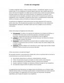 Valor de la Integridad