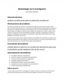 Análisis constitucional sobre la reelección presidencial