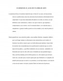 EL BOSQUEJO, EL ALMA DE UNA OBRA DE ARTE