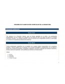 ESQUEMA DE PLANIFICACIÓN CURRICULAR DE LA ASIGNATURA