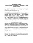 PARTICIPACIÓN DEL DIRECTIVO EN EL ÉXITO O FRACASO DE LA ORGANIZACIÓN