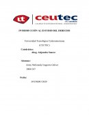 INTRODUCCIÓN AL ESTUDIO DEL DERECHO