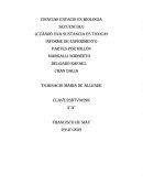 ¿Cuándo una sustancia es toxica? Informe de experimento