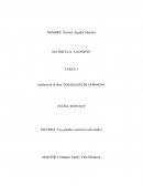 Análisis de la obra “DON QUIJOTE DE LA MANCHA”