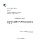 La importancia de la Educación a Distancia, semipresencial, con material auto instruccional o en línea como adulto en situación de aprendizaje