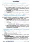 Fisiopatologia de la inflamacion