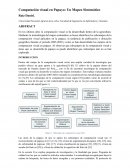 Computación visual en Papaya: Un Mapeo Sistemático