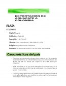 COLOMBIA. EXPORTACIÓN MUNDIAL DEL AGUACATE