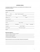 Historia Clinica formato