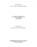 Paso 4 – Resolución de situaciones problémicas