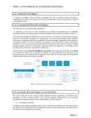LA NATURALEZA DE LA DIRECCIÓN ESTRATÉGICA