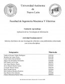 Informe electrónico de una investigación referente a una problemática relacionada con su área disciplinar