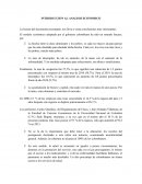 INTRODUCCION AL ANALISIS ECONOMICO