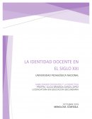 IDENTIDAD DOCENTE