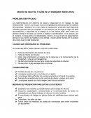 Estudio de caso, caída de alturas