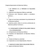 Relaciones publicas programa}