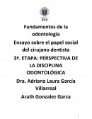 Fundamentos de la odontología. Ensayo sobre el papel social del cirujano dentista