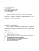 PROCESO DE ATENCIÓN DE ENFERMERÍA APLICANDO EL “MARCO DE REFERENCIA DE DESARROLLO FAMILIAR”