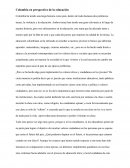 Colombia en perspectiva de la educación