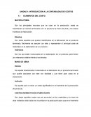 INTRODUCCIÓN A LA CONTABILIDAD DE COSTOS