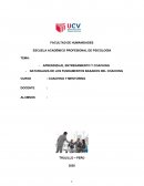 APRENDIZAJE Y ENTRENAMIENTO DE COACHING