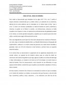 CRISIS ACTUAL: CRISIS DE HOMBRES