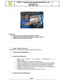 Realización de una operativa de aprovisionamiento y de distribución