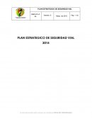 PLAN ESTRATEGICO DE SEGURIDAD VIAL