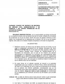 Alegatos en amparo indirecto