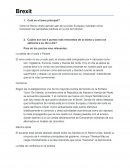 Analisis Situacion Brexit