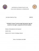 Actividad 3: Ensayo “El entorno legal internacional: Jugar de acuerdo con las reglas”