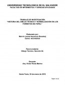HISTORIA DEL DIBUJO TÉCNICO Y NORMALIZACIÓN EN LOS FORMATOS DE PAPEL