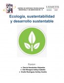Ecología, sustentabilidad y desarrollo sustentable